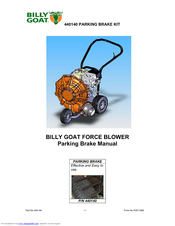 Billy Goat 440140 User Manual