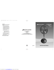 Bionaire BASF40W Instruction Manual