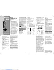 Bionaire BFH3521 Instruction Leaflet