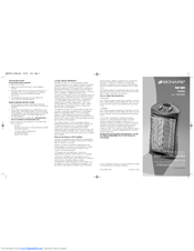 Bionaire BQH308C-U Instruction Leaflet