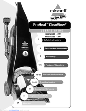 Bissell ProHeat ClearView 8905 SERIES User Manual