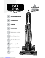 Bissell PROlite MultiCyclonic Vacuum Guía Del Usuario