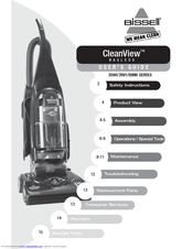 Bissell CleanView 3590 SERIES User Manual