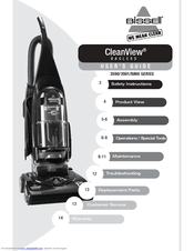 Bissell CleanView BAGLESS 3590 Series User Manual