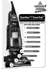 Bissell CleanView PowerTrak 3595 Series User Manual