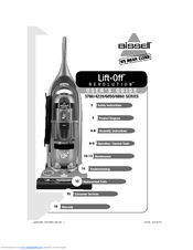 Bissell Lift-Off REVOLUTION 3760 SERIES User Manual
