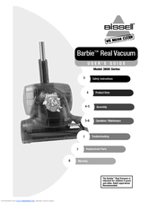 Bissell Barbie Real Vacuum 3600 Series User Manual