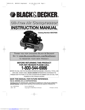 Black & Decker 495233-00 Instruction Manual