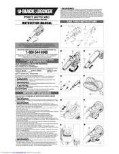 Black & Decker 90529232 Instruction Manual