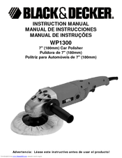 Black & Decker WP1300 Instruction Manual