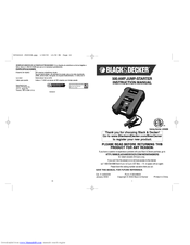 Black & Decker 90546623 Instruction Manual