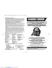 Black & Decker Start-It VEC010BD Instruction Manual