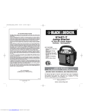 Black & Decker Start-It VEC010BD User Manual