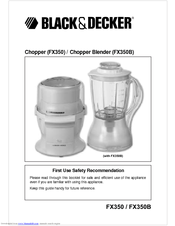 Black & Decker FX350B User Manual