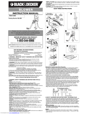 BLACK DECKER BXHB1200E Hand Blender Instruction Manual