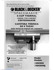 Black \u0026 decker Spacemaker SDC850 