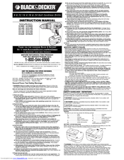 Black & Decker GC2400 Instruction Manual