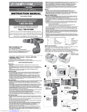 Black & Decker Fire Storm FS1402D Instruction Manual