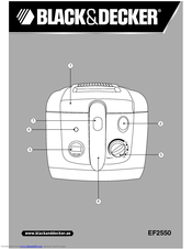 Black & Decker EF2550 Instruction Manual