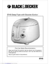 Black & Decker EF45 Instruction Manual