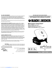 Black & Decker SK200 Series Multi-Cuisine & Deep Dutch Use And Care Book Manual