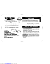 Black & Decker TV800 Instruction Manual