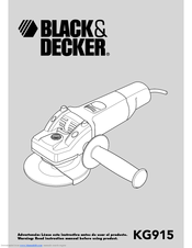 Black & Decker 478306-00 Manual Del Instrucción