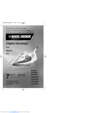 Black & Decker Digital Advantage D1500 Use And Care Book Manual