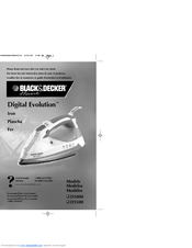 Black & Decker Digital Evolution D5500 Use And Care Book Manual