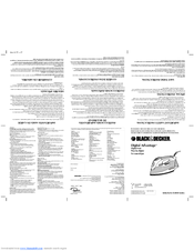 User manual Black & Decker D2000 (English - 13 pages)