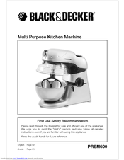 Black & Decker PRSM600 User Manual