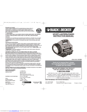 Black & Decker WS100AB Instruction Manual