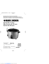 Black & Decker RC866 Use And Care Book Manual