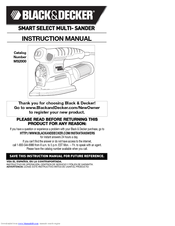 Black & Decker MS2000 Instruction Manual