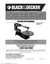 Black & Decker BDSS100 Instruction Manual