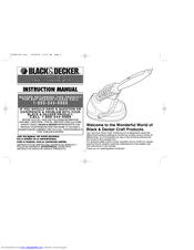 Black & Decker CI500 Instruction Manual