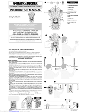Black & Decker Bullseye 611195-00 Instruction Manual