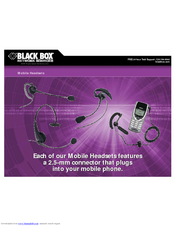 Black Box Mobile Headset Brochure