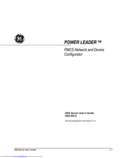 GE POWER LEADER GEH-6510 User Manual