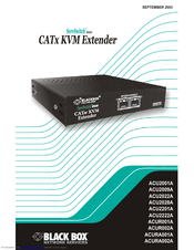 Black Box ServSwitch ACUR002A Owner's Manual