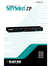 Black Box ServSelect IP KV120E Manual