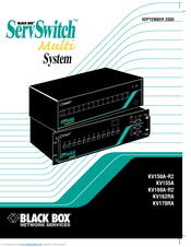 Black Box ServSwitch Multi KV155A Owner's Manual