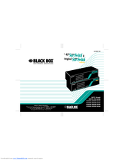 Black Box SW724AE-R3 Owner's Manual