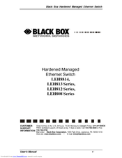 Black Box LEH8814 Series User Manual
