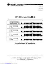 Black Box LH8112A Installation And User Manual