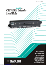 Black Box SERVSWITCH ACU1006SRA User Manual