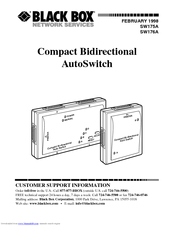 Black Box SW175A Owner's Manual