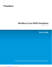 Blackberry Curve 8900 User Manual
