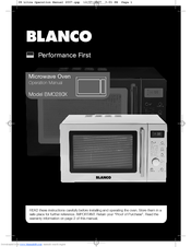 Blanco BMO280X Operation Manual