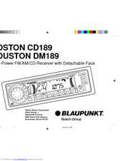 Blaupunkt HOUSTON DM189 User Manual